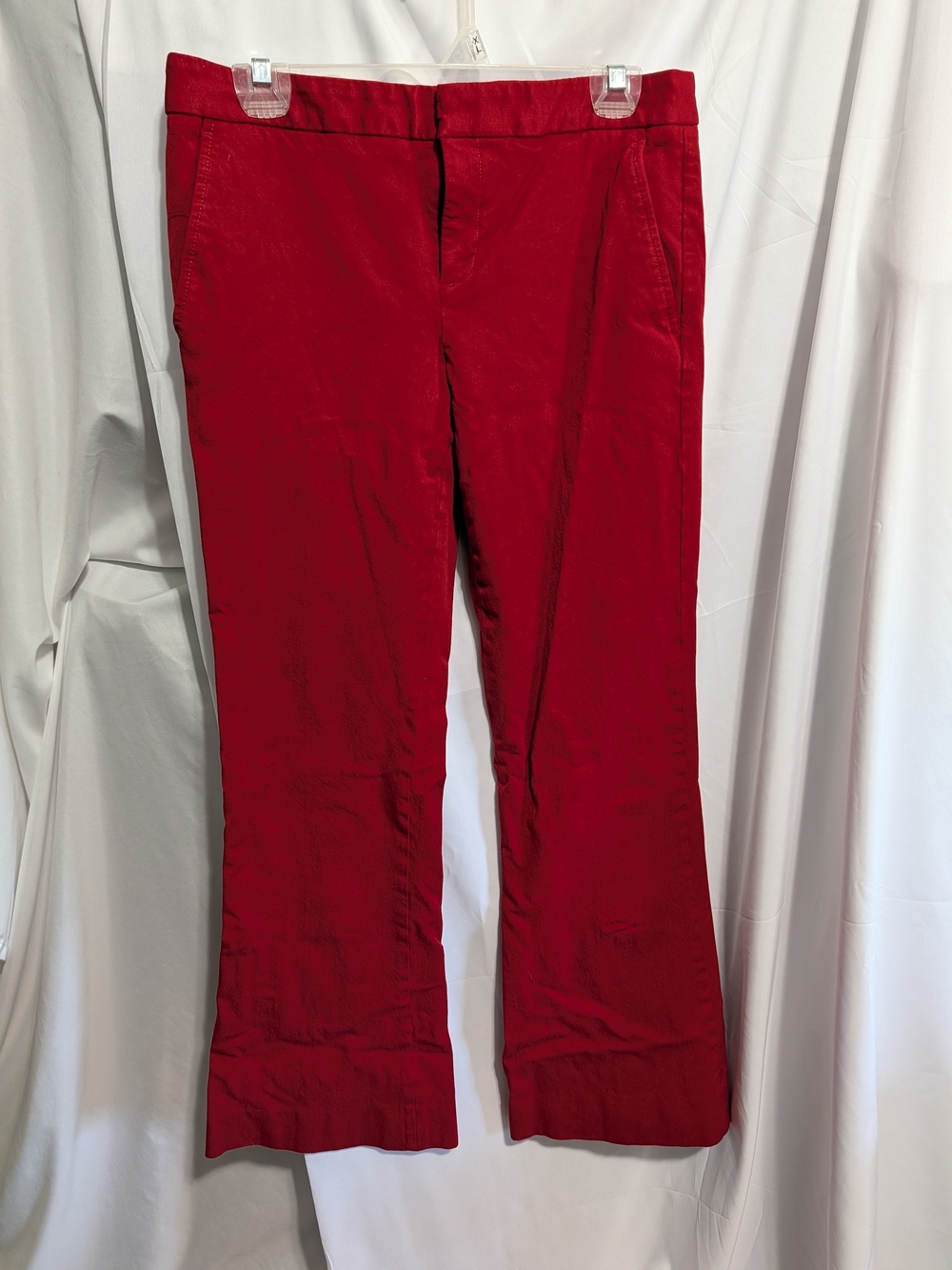 Banana Republic Red Wide Leg Pants